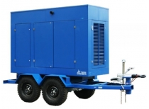 Дизельный генератор ТСС АД-511С-Т400-2РПМ17 на шасси с АВР